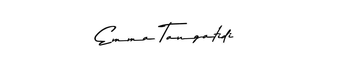Make a short Emma Tangatidi signature style. Manage your documents anywhere anytime using Asem Kandis PERSONAL USE. Create and add eSignatures, submit forms, share and send files easily. Emma Tangatidi signature style 9 images and pictures png