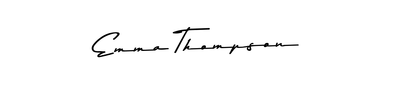 Asem Kandis PERSONAL USE is a professional signature style that is perfect for those who want to add a touch of class to their signature. It is also a great choice for those who want to make their signature more unique. Get Emma Thompson name to fancy signature for free. Emma Thompson signature style 9 images and pictures png