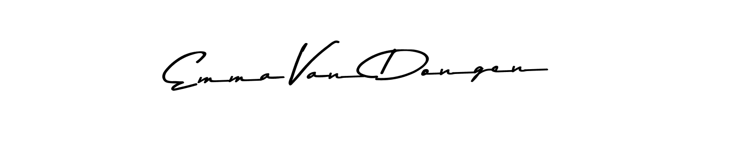 Design your own signature with our free online signature maker. With this signature software, you can create a handwritten (Asem Kandis PERSONAL USE) signature for name Emma Van Dongen. Emma Van Dongen signature style 9 images and pictures png