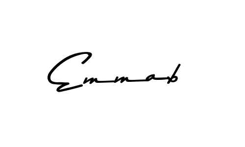Asem Kandis PERSONAL USE is a professional signature style that is perfect for those who want to add a touch of class to their signature. It is also a great choice for those who want to make their signature more unique. Get Emmab name to fancy signature for free. Emmab signature style 9 images and pictures png