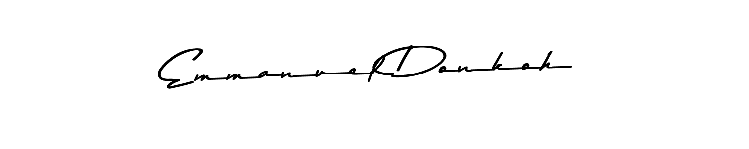 Make a beautiful signature design for name Emmanuel Donkoh. Use this online signature maker to create a handwritten signature for free. Emmanuel Donkoh signature style 9 images and pictures png