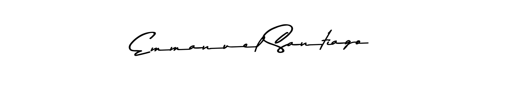 if you are searching for the best signature style for your name Emmanuel Santiago. so please give up your signature search. here we have designed multiple signature styles  using Asem Kandis PERSONAL USE. Emmanuel Santiago signature style 9 images and pictures png