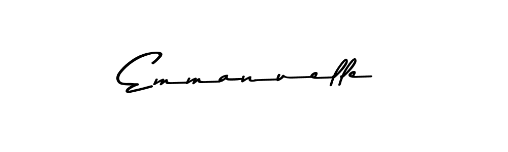 Design your own signature with our free online signature maker. With this signature software, you can create a handwritten (Asem Kandis PERSONAL USE) signature for name Emmanuelle. Emmanuelle signature style 9 images and pictures png