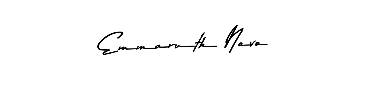 How to make Emmaruth Novo signature? Asem Kandis PERSONAL USE is a professional autograph style. Create handwritten signature for Emmaruth Novo name. Emmaruth Novo signature style 9 images and pictures png