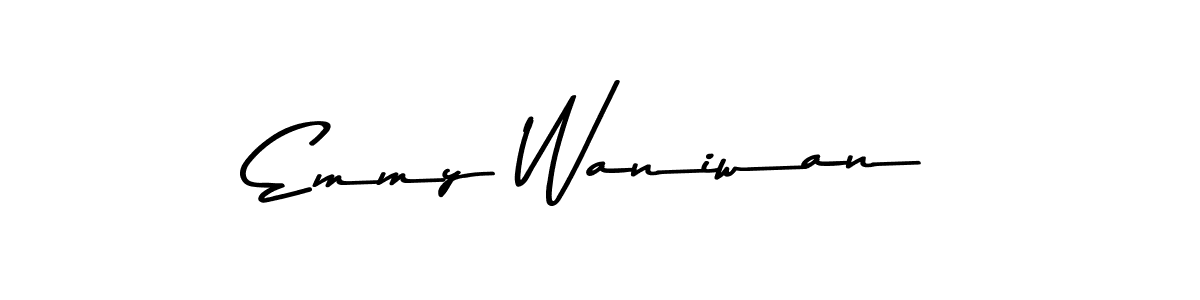 Check out images of Autograph of Emmy Waniwan name. Actor Emmy Waniwan Signature Style. Asem Kandis PERSONAL USE is a professional sign style online. Emmy Waniwan signature style 9 images and pictures png