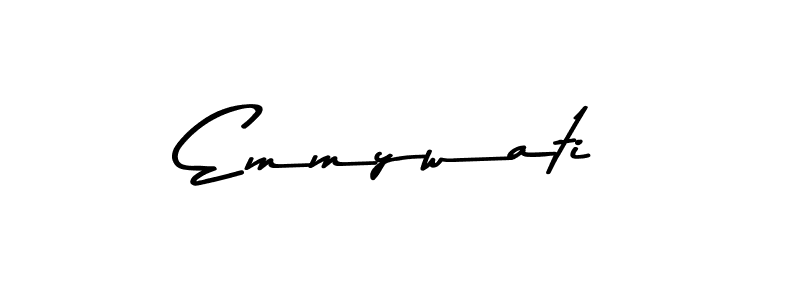 Emmywati stylish signature style. Best Handwritten Sign (Asem Kandis PERSONAL USE) for my name. Handwritten Signature Collection Ideas for my name Emmywati. Emmywati signature style 9 images and pictures png