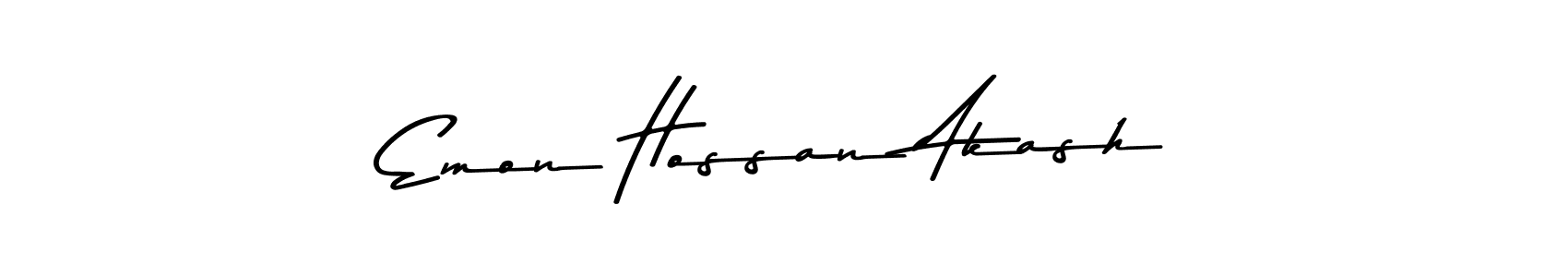 Also You can easily find your signature by using the search form. We will create Emon Hossan Akash name handwritten signature images for you free of cost using Asem Kandis PERSONAL USE sign style. Emon Hossan Akash signature style 9 images and pictures png