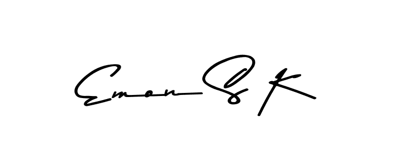 Similarly Asem Kandis PERSONAL USE is the best handwritten signature design. Signature creator online .You can use it as an online autograph creator for name Emon S K. Emon S K signature style 9 images and pictures png