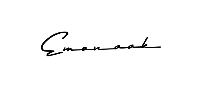 Asem Kandis PERSONAL USE is a professional signature style that is perfect for those who want to add a touch of class to their signature. It is also a great choice for those who want to make their signature more unique. Get Emonaak name to fancy signature for free. Emonaak signature style 9 images and pictures png