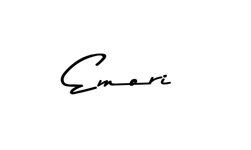 You should practise on your own different ways (Asem Kandis PERSONAL USE) to write your name (Emori) in signature. don't let someone else do it for you. Emori signature style 9 images and pictures png