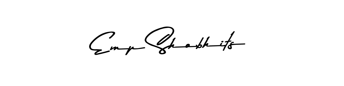 Also we have Emp Shobhits name is the best signature style. Create professional handwritten signature collection using Asem Kandis PERSONAL USE autograph style. Emp Shobhits signature style 9 images and pictures png