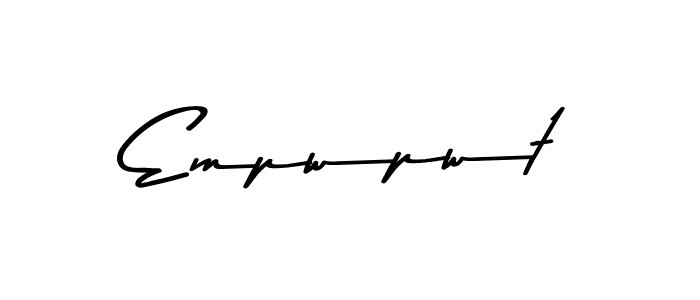 if you are searching for the best signature style for your name Empwpwt. so please give up your signature search. here we have designed multiple signature styles  using Asem Kandis PERSONAL USE. Empwpwt signature style 9 images and pictures png