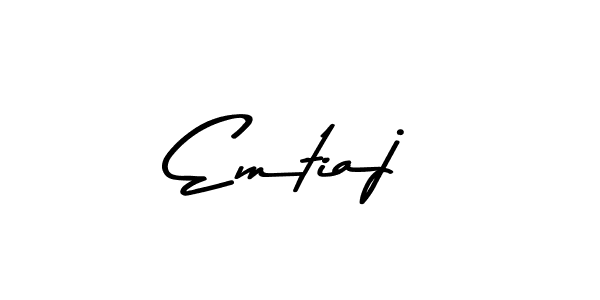 Asem Kandis PERSONAL USE is a professional signature style that is perfect for those who want to add a touch of class to their signature. It is also a great choice for those who want to make their signature more unique. Get Emtiaj name to fancy signature for free. Emtiaj signature style 9 images and pictures png