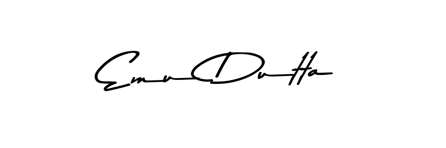 Also You can easily find your signature by using the search form. We will create Emu Dutta name handwritten signature images for you free of cost using Asem Kandis PERSONAL USE sign style. Emu Dutta signature style 9 images and pictures png