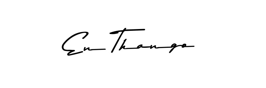 Design your own signature with our free online signature maker. With this signature software, you can create a handwritten (Asem Kandis PERSONAL USE) signature for name En Thango. En Thango signature style 9 images and pictures png
