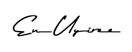 The Asem Kandis PERSONAL USE lettering style adds unique flourish to name En Uyiree. Stand out with a custom digital autograph made in seconds. En Uyiree signature style 9 images and pictures png