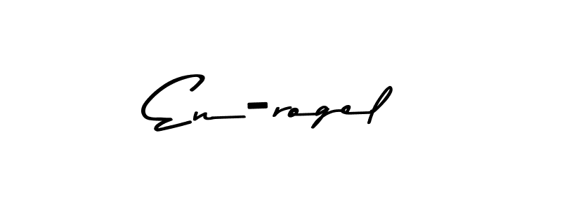 Design your own signature with our free online signature maker. With this signature software, you can create a handwritten (Asem Kandis PERSONAL USE) signature for name En-rogel. En-rogel signature style 9 images and pictures png