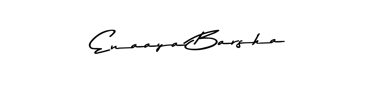 Enaaya Barsha stylish signature style. Best Handwritten Sign (Asem Kandis PERSONAL USE) for my name. Handwritten Signature Collection Ideas for my name Enaaya Barsha. Enaaya Barsha signature style 9 images and pictures png