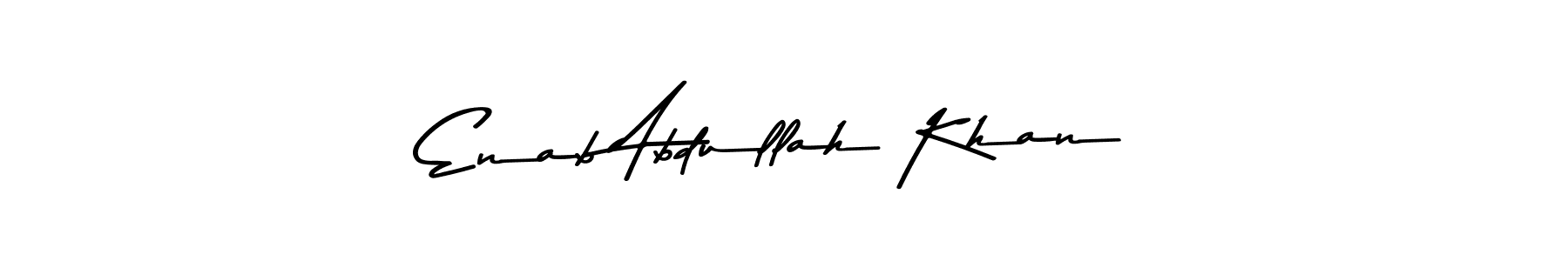 It looks lik you need a new signature style for name Enab Abdullah Khan. Design unique handwritten (Asem Kandis PERSONAL USE) signature with our free signature maker in just a few clicks. Enab Abdullah Khan signature style 9 images and pictures png