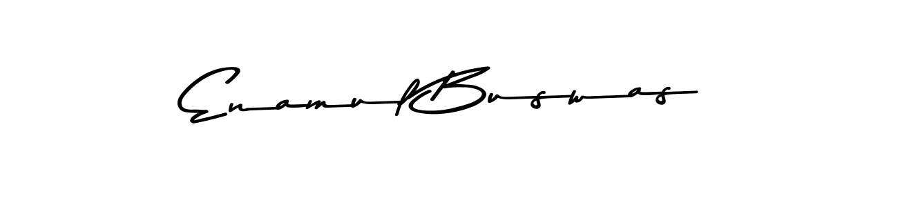 Use a signature maker to create a handwritten signature online. With this signature software, you can design (Asem Kandis PERSONAL USE) your own signature for name Enamul Buswas. Enamul Buswas signature style 9 images and pictures png