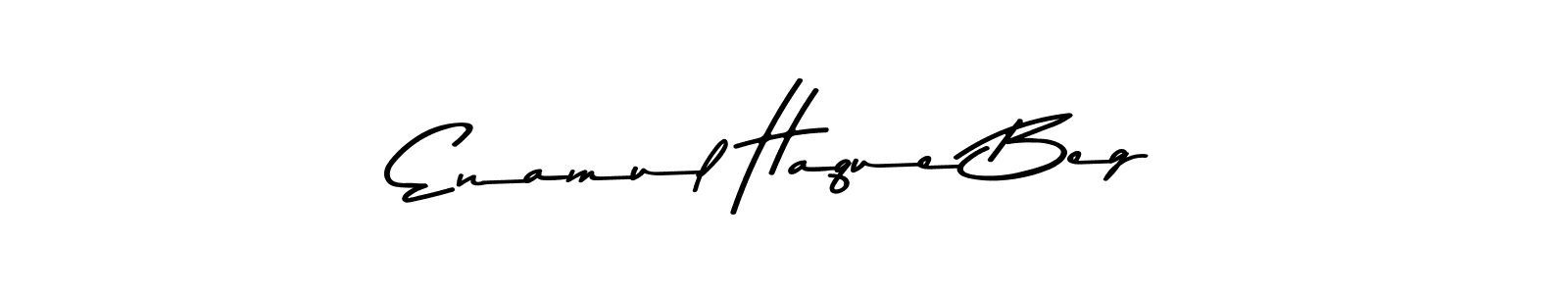 Design your own signature with our free online signature maker. With this signature software, you can create a handwritten (Asem Kandis PERSONAL USE) signature for name Enamul Haque Beg. Enamul Haque Beg signature style 9 images and pictures png