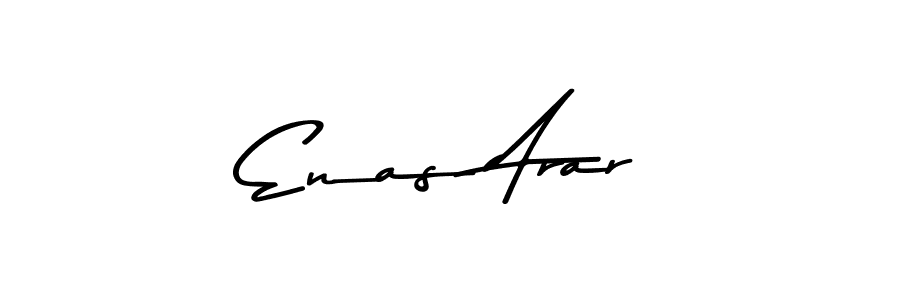 Enas Arar stylish signature style. Best Handwritten Sign (Asem Kandis PERSONAL USE) for my name. Handwritten Signature Collection Ideas for my name Enas Arar. Enas Arar signature style 9 images and pictures png