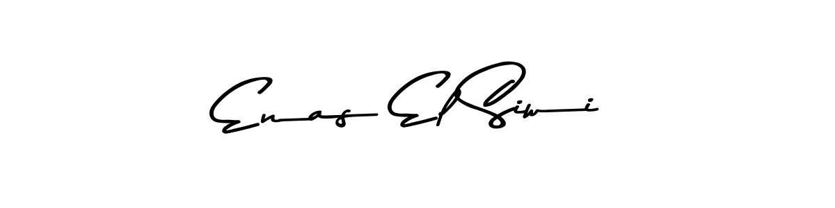 You should practise on your own different ways (Asem Kandis PERSONAL USE) to write your name (Enas El Siwi) in signature. don't let someone else do it for you. Enas El Siwi signature style 9 images and pictures png