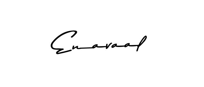 How to make Enavaal name signature. Use Asem Kandis PERSONAL USE style for creating short signs online. This is the latest handwritten sign. Enavaal signature style 9 images and pictures png