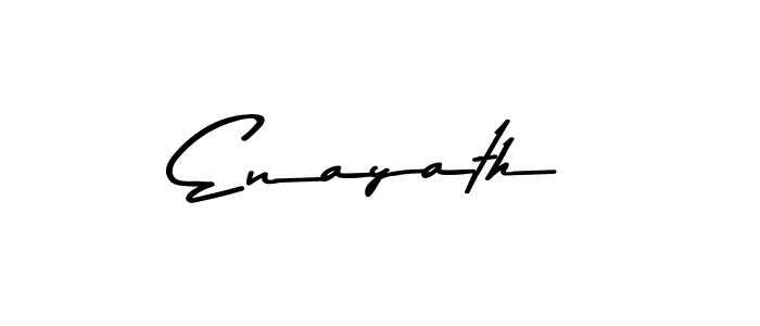 Enayath stylish signature style. Best Handwritten Sign (Asem Kandis PERSONAL USE) for my name. Handwritten Signature Collection Ideas for my name Enayath. Enayath signature style 9 images and pictures png