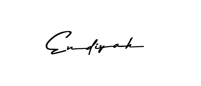 How to make Endiyah signature? Asem Kandis PERSONAL USE is a professional autograph style. Create handwritten signature for Endiyah name. Endiyah signature style 9 images and pictures png