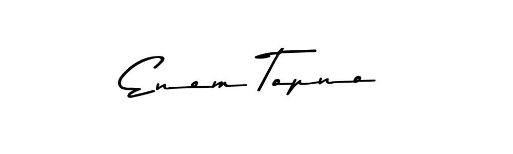 The best way (Asem Kandis PERSONAL USE) to make a short signature is to pick only two or three words in your name. The name Enem Topno include a total of six letters. For converting this name. Enem Topno signature style 9 images and pictures png