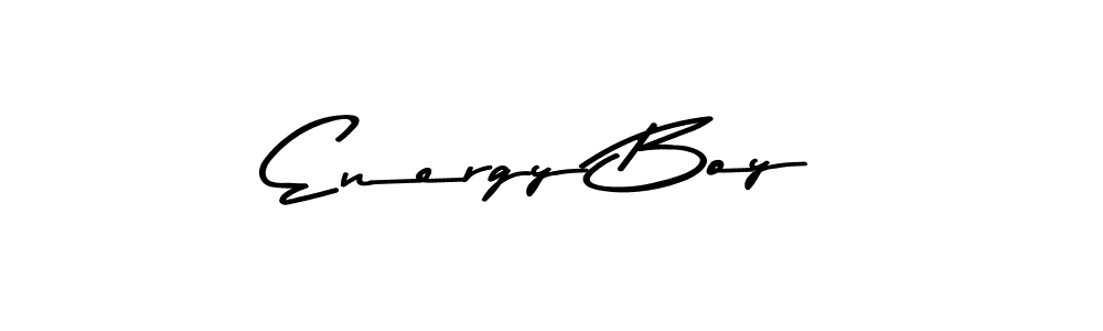 Make a beautiful signature design for name Energy Boy. With this signature (Asem Kandis PERSONAL USE) style, you can create a handwritten signature for free. Energy Boy signature style 9 images and pictures png