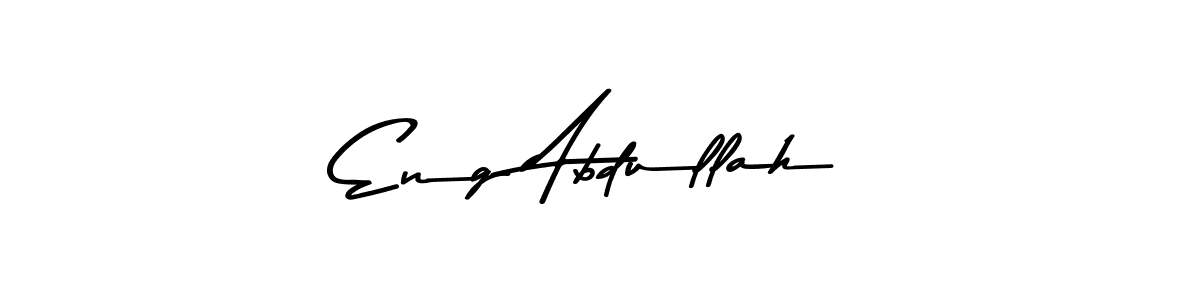 Make a beautiful signature design for name Eng Abdullah. Use this online signature maker to create a handwritten signature for free. Eng Abdullah signature style 9 images and pictures png