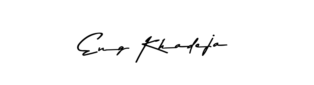 Use a signature maker to create a handwritten signature online. With this signature software, you can design (Asem Kandis PERSONAL USE) your own signature for name Eng Khadeja. Eng Khadeja signature style 9 images and pictures png