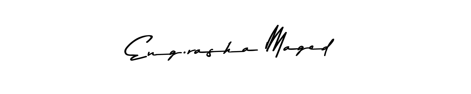 Make a short Eng.rasha Maged signature style. Manage your documents anywhere anytime using Asem Kandis PERSONAL USE. Create and add eSignatures, submit forms, share and send files easily. Eng.rasha Maged signature style 9 images and pictures png