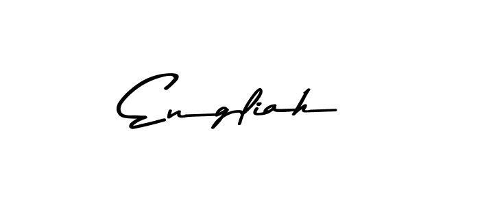 Also You can easily find your signature by using the search form. We will create Engliah name handwritten signature images for you free of cost using Asem Kandis PERSONAL USE sign style. Engliah signature style 9 images and pictures png