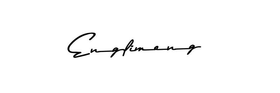 The best way (Asem Kandis PERSONAL USE) to make a short signature is to pick only two or three words in your name. The name Englimeng include a total of six letters. For converting this name. Englimeng signature style 9 images and pictures png