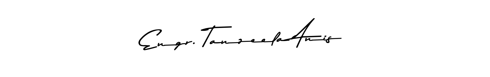 Also You can easily find your signature by using the search form. We will create Engr. Tanzeela Anis name handwritten signature images for you free of cost using Asem Kandis PERSONAL USE sign style. Engr. Tanzeela Anis signature style 9 images and pictures png