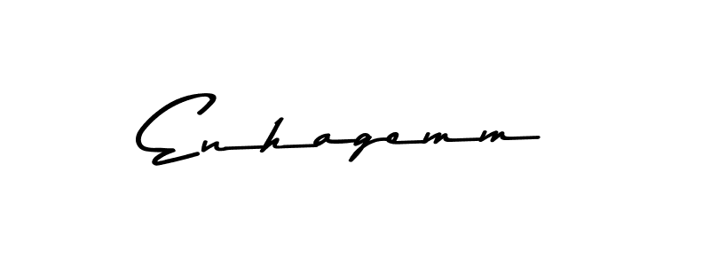 Also You can easily find your signature by using the search form. We will create Enhagemm name handwritten signature images for you free of cost using Asem Kandis PERSONAL USE sign style. Enhagemm signature style 9 images and pictures png