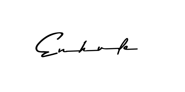 How to make Enhule signature? Asem Kandis PERSONAL USE is a professional autograph style. Create handwritten signature for Enhule name. Enhule signature style 9 images and pictures png