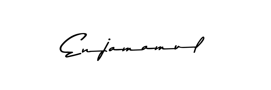 You can use this online signature creator to create a handwritten signature for the name Enjamamul. This is the best online autograph maker. Enjamamul signature style 9 images and pictures png