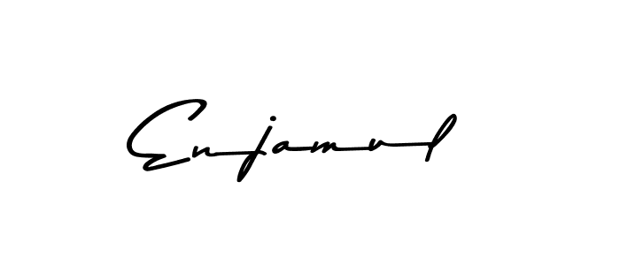 Also You can easily find your signature by using the search form. We will create Enjamul name handwritten signature images for you free of cost using Asem Kandis PERSONAL USE sign style. Enjamul signature style 9 images and pictures png