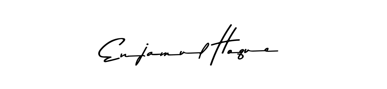 Enjamul Hoque stylish signature style. Best Handwritten Sign (Asem Kandis PERSONAL USE) for my name. Handwritten Signature Collection Ideas for my name Enjamul Hoque. Enjamul Hoque signature style 9 images and pictures png