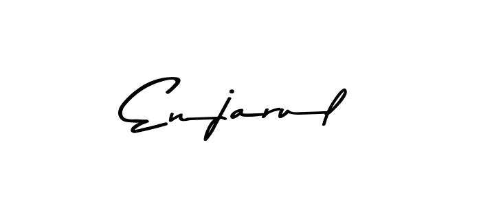 You should practise on your own different ways (Asem Kandis PERSONAL USE) to write your name (Enjarul) in signature. don't let someone else do it for you. Enjarul signature style 9 images and pictures png