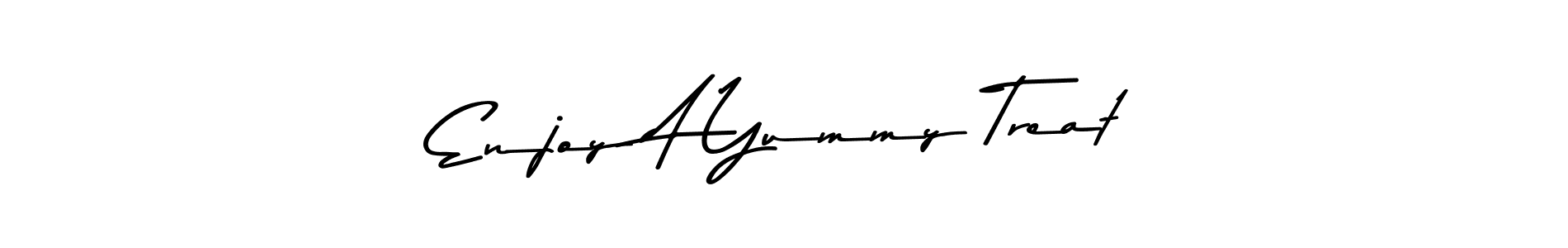 Also we have Enjoy A Yummy Treat name is the best signature style. Create professional handwritten signature collection using Asem Kandis PERSONAL USE autograph style. Enjoy A Yummy Treat signature style 9 images and pictures png
