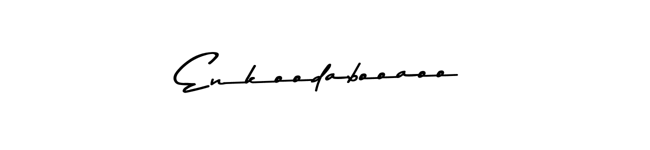 How to make Enkoodabooaoo signature? Asem Kandis PERSONAL USE is a professional autograph style. Create handwritten signature for Enkoodabooaoo name. Enkoodabooaoo signature style 9 images and pictures png