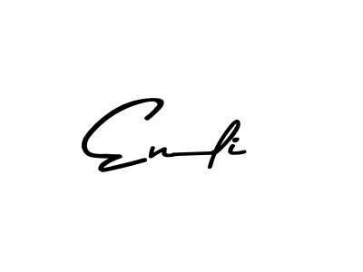 if you are searching for the best signature style for your name Enli. so please give up your signature search. here we have designed multiple signature styles  using Asem Kandis PERSONAL USE. Enli signature style 9 images and pictures png
