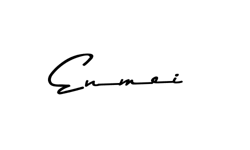 Create a beautiful signature design for name Enmei. With this signature (Asem Kandis PERSONAL USE) fonts, you can make a handwritten signature for free. Enmei signature style 9 images and pictures png