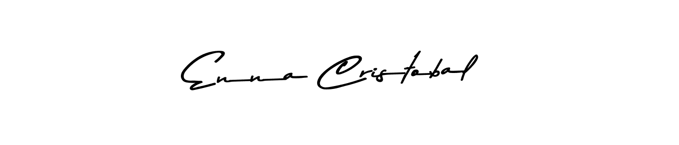 How to make Enna Cristobal signature? Asem Kandis PERSONAL USE is a professional autograph style. Create handwritten signature for Enna Cristobal name. Enna Cristobal signature style 9 images and pictures png