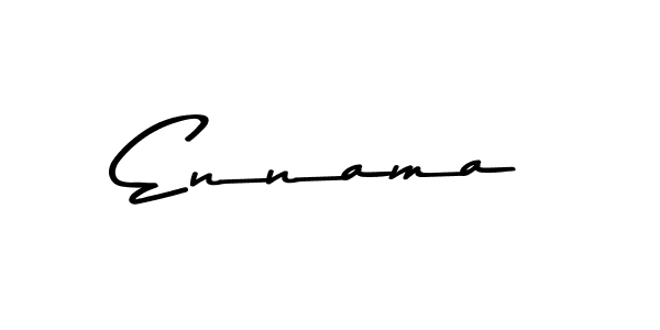 How to make Ennama signature? Asem Kandis PERSONAL USE is a professional autograph style. Create handwritten signature for Ennama name. Ennama signature style 9 images and pictures png